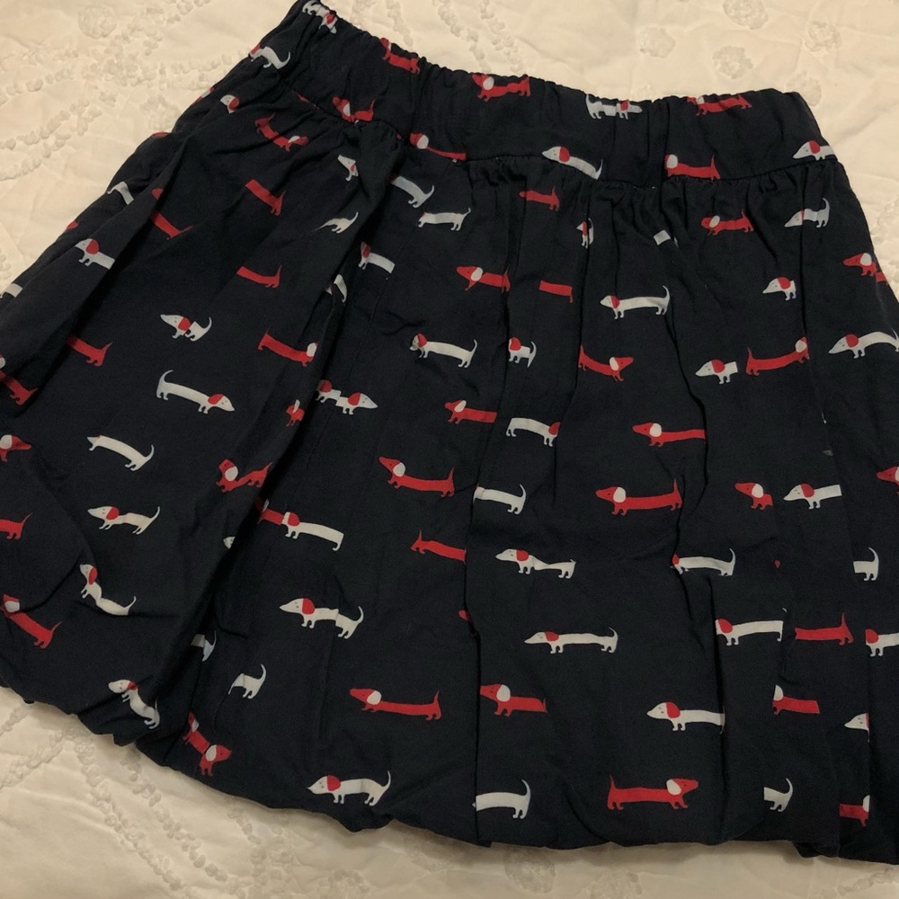 Hannah Kate dachshund bubble skirt